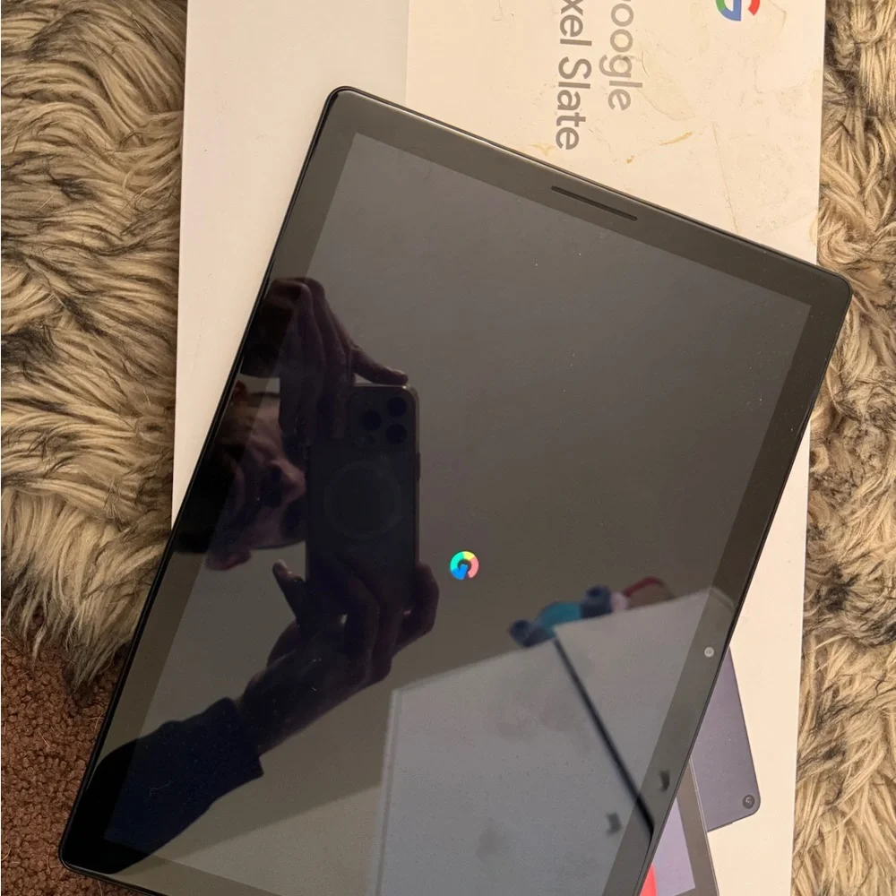 Google Pixel Slate Black Tablet with Premium Design